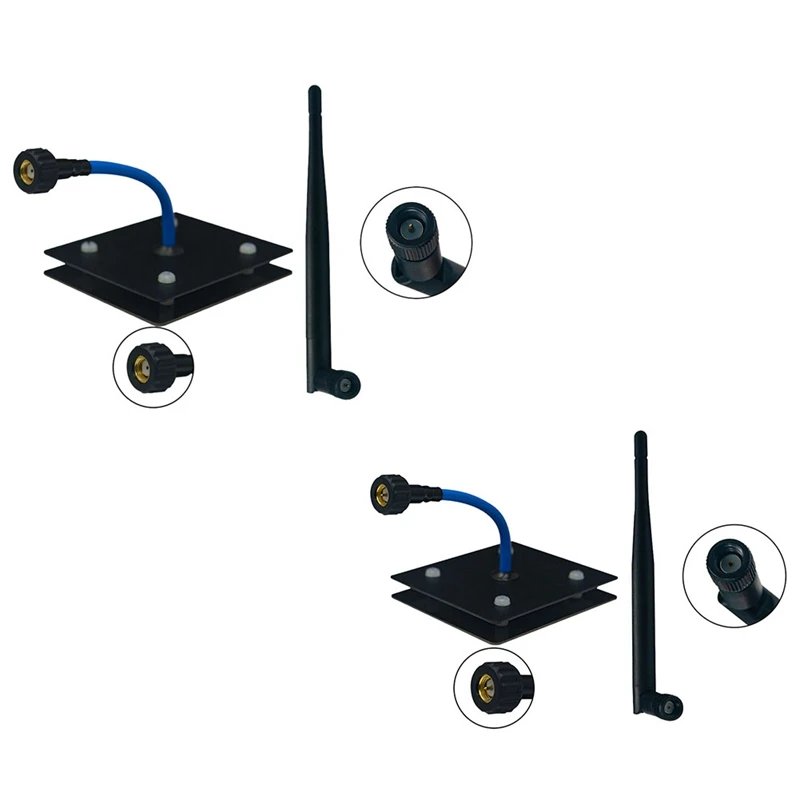 5.8G 14Dbi High Gain Directional Patch Antenna SMA+5.8G Antenna For Fixed-Wing FPV Racing Drone Quadcopter Multicopter A