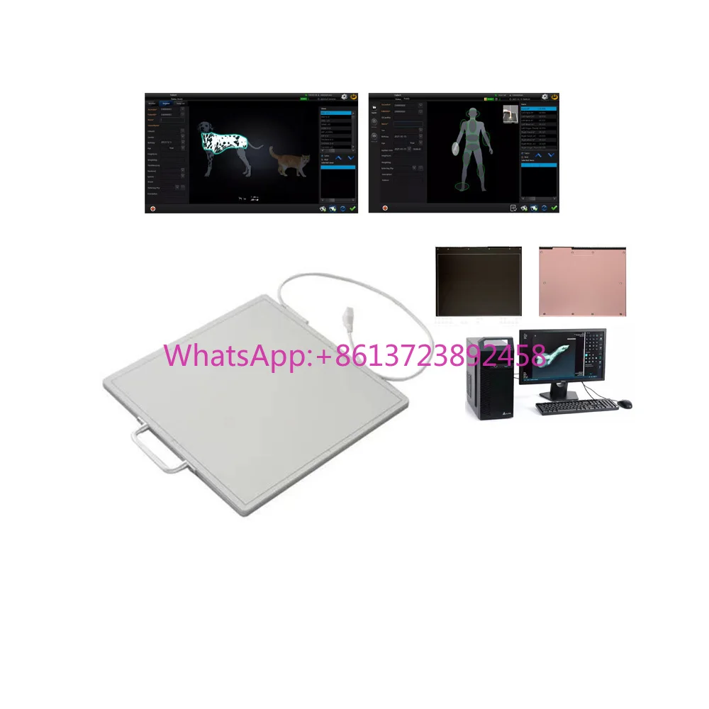 

Portable Flat Panel X Ray Wired Wireless Dr Digital Flat Panel Detector 17*17 For Veterinary Or Human