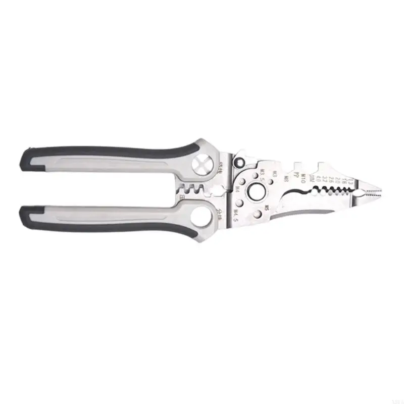 X9FA Professional Electrician Tool Precise Stripper Stripper Cable Cable Cable y Terminales Diseños ergonómicos