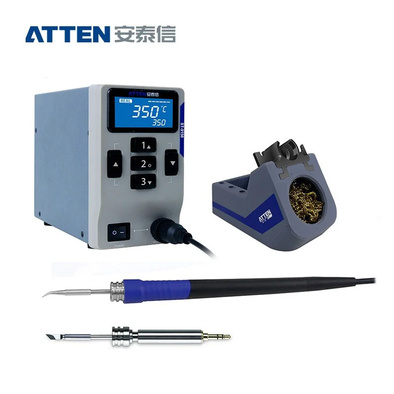 ATTEN High-power Industrial-grade Lead-free Anti-static Intelligent Soldering Station Thermostat Soldering Iron ST-9150-Y950