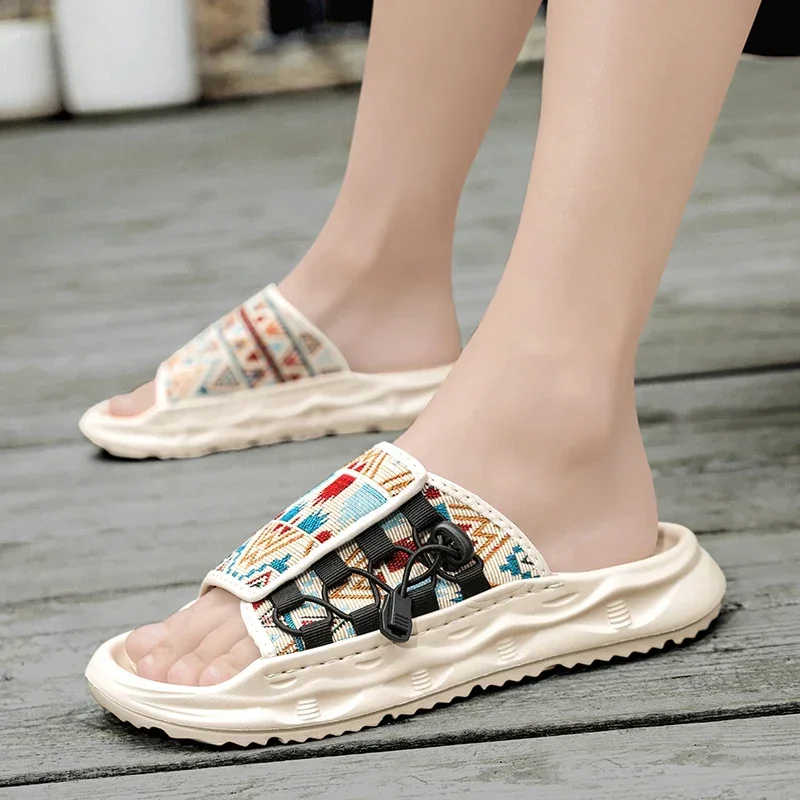 

Summer Slippers Men's Shoes Outdoor Luxury Designer Beach Slippers Men's Sandals Men's Slippers Shoes Man Zapatos Para Hombre