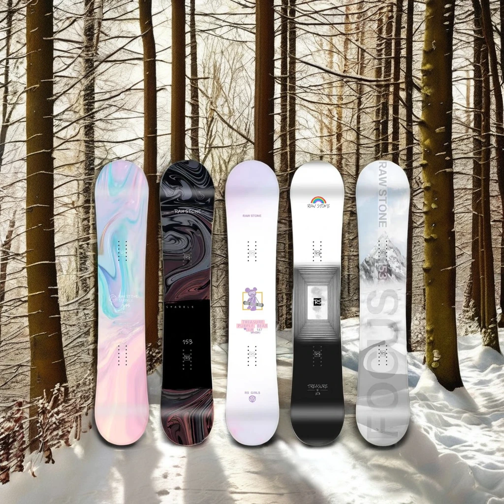 Custom Printed Adult Deep Concave Snowboard for Winter Custom Graphic Adult Board