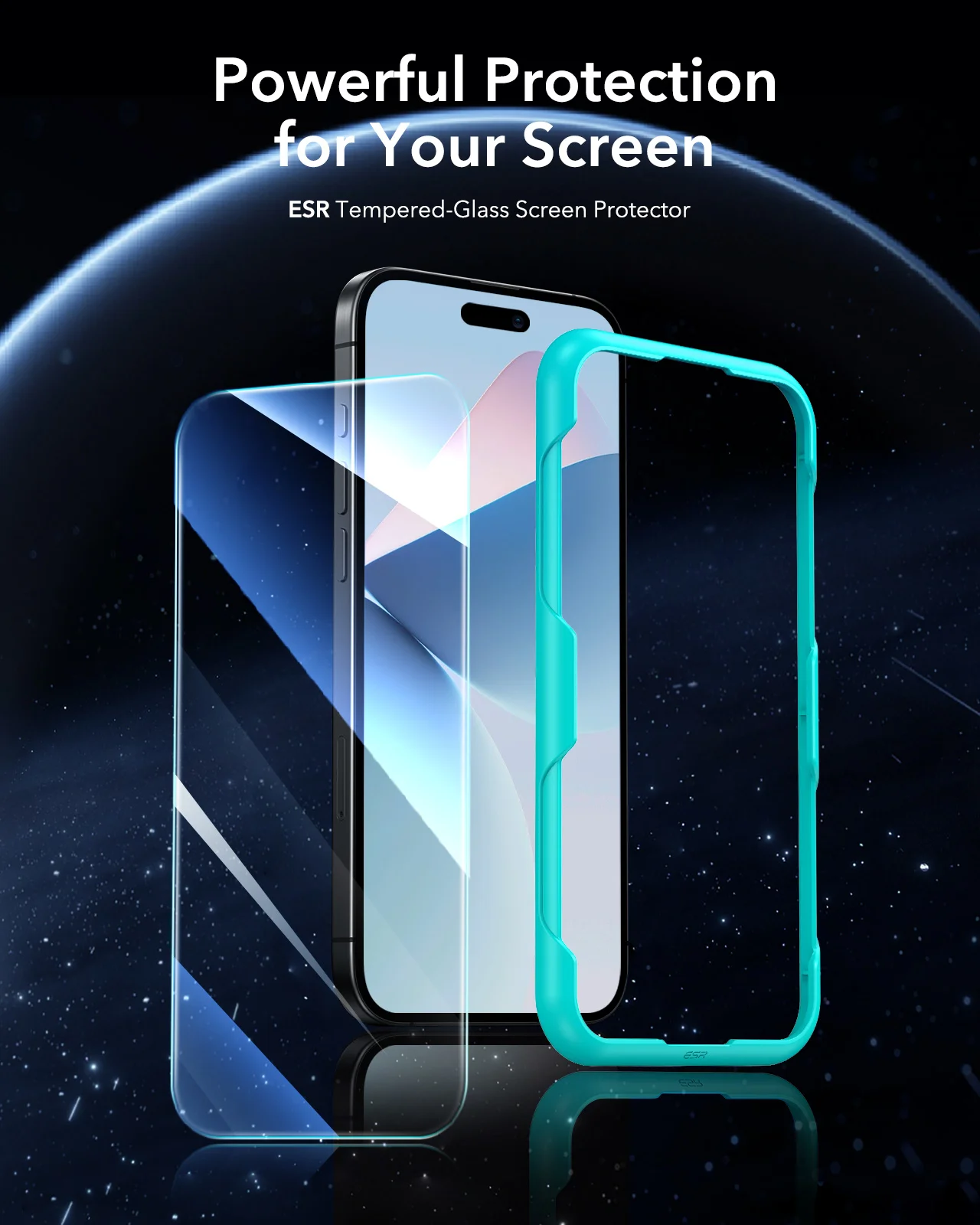 ESR for iPhone 16 Pro Max HD Screen Protector for iPhone 14/15/16 plus/16E Full Coverage Anti-Peek Tempered Glass 3 Packs Film