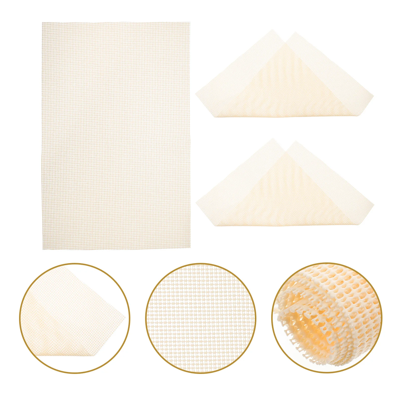 

3Pcs Sofa Anti Slip Cushion Silicone Non-Slip Pad Multipurpose Mattress Floor Mat Home Anti-Skid Cushion