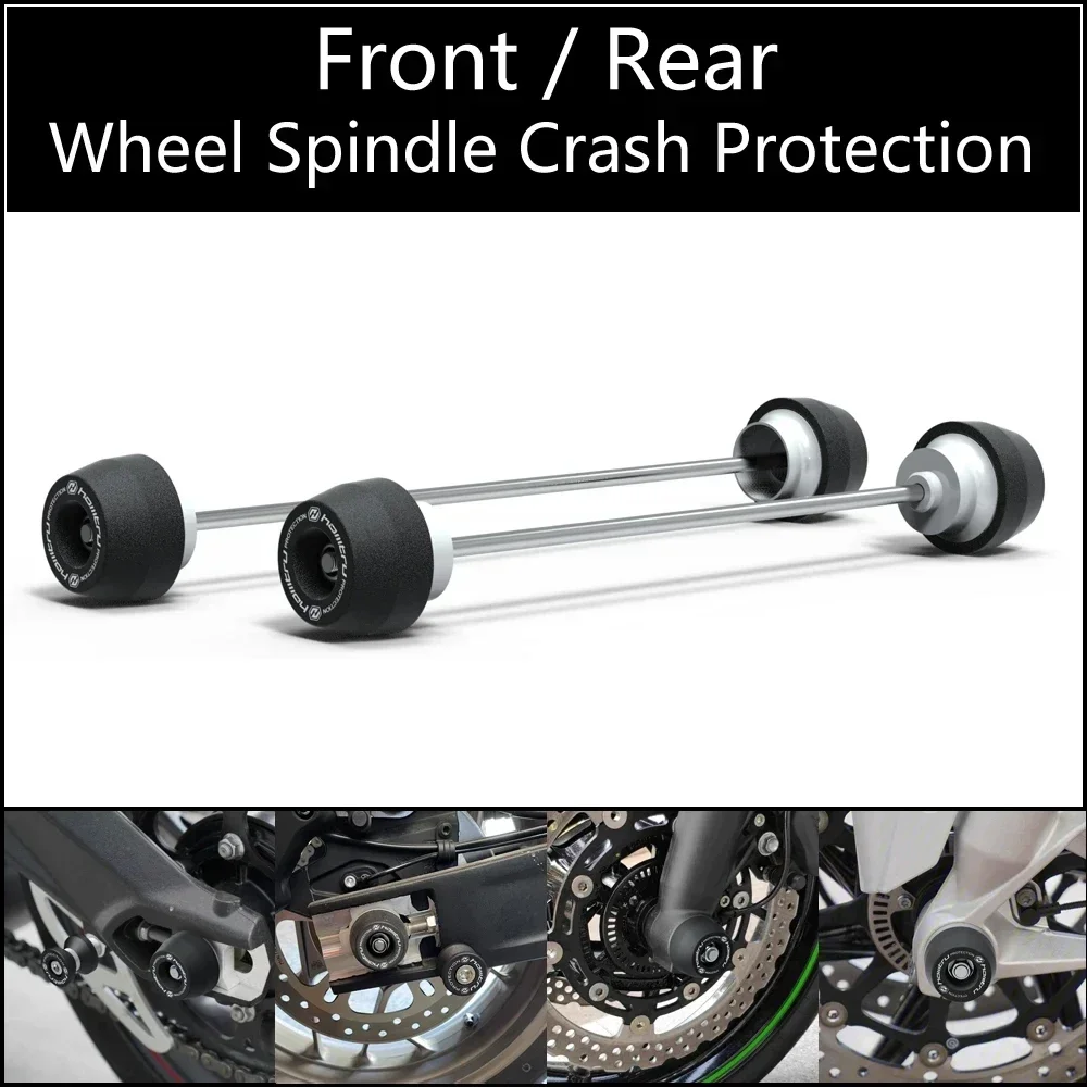 

Front Rear wheel Spindle Crash Protection For Honda CRF300L CRF300 Rally 2021-2023