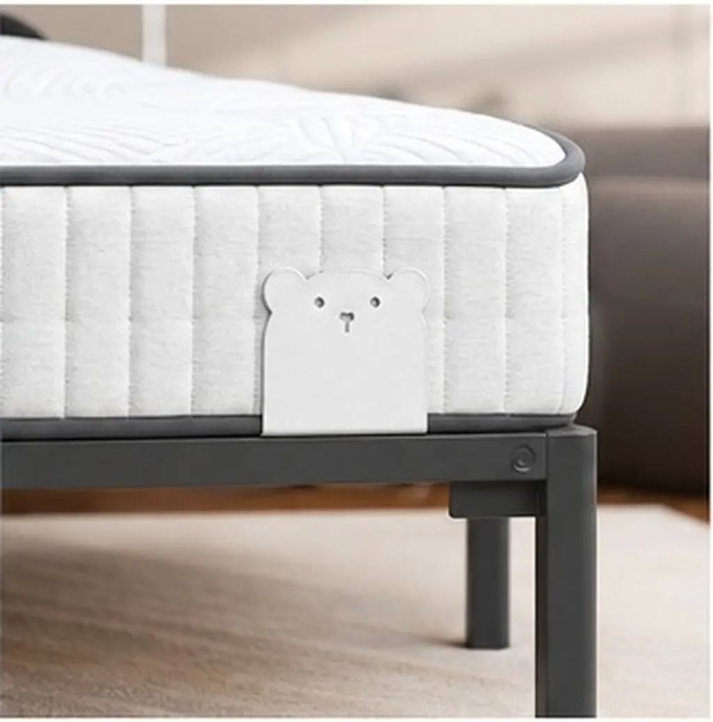 2Pcs Mattress Slide Stopper Non-Slip Mattress Gripper Holder for Metal Bed Frame Prevent Sliding Secure Hold for Memory Foam