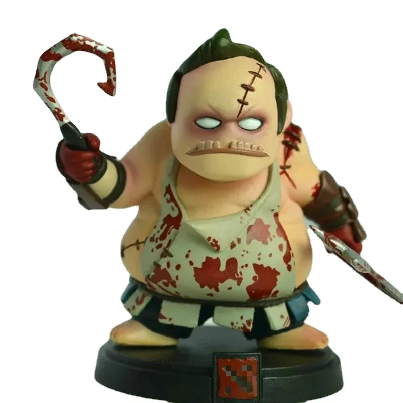 12cm Terror Butcher Anime game Peripheral toys Pudge Garage Kits Packed Garage Kits model anime figure collect action toys