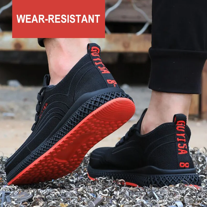Zapatos de seguridad punta de acero Ryder transpirables indestructibles hombre - imagen 4