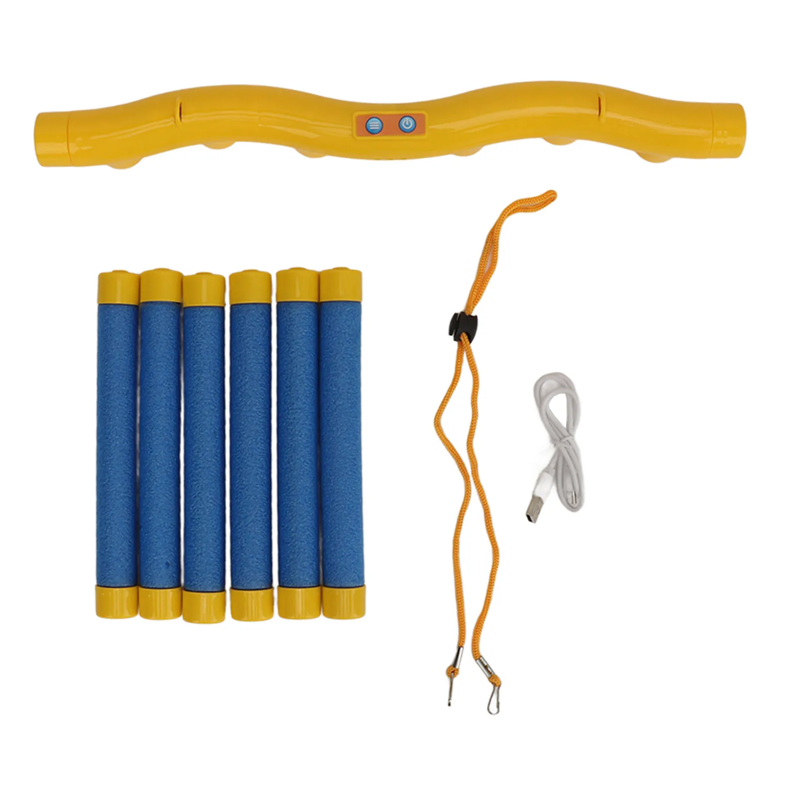Hand Eye Coordination Reactivity Training Reactivity Training Falling Sticks Catching Game for Kids Yellow and Blue