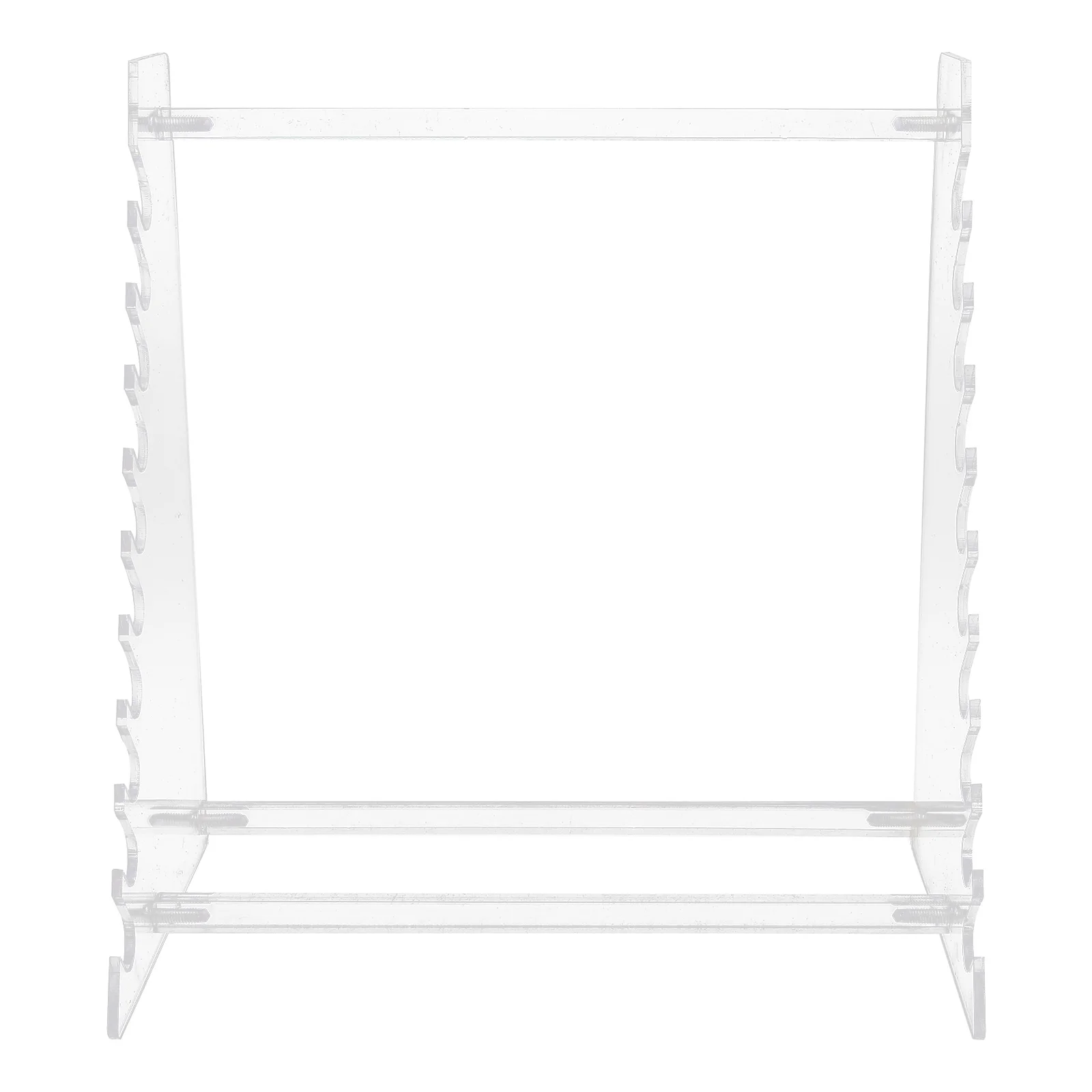 

Pipette Rack Lab Pipettor Stand Tool Holder Clear Pen Display Acrylic Detachable