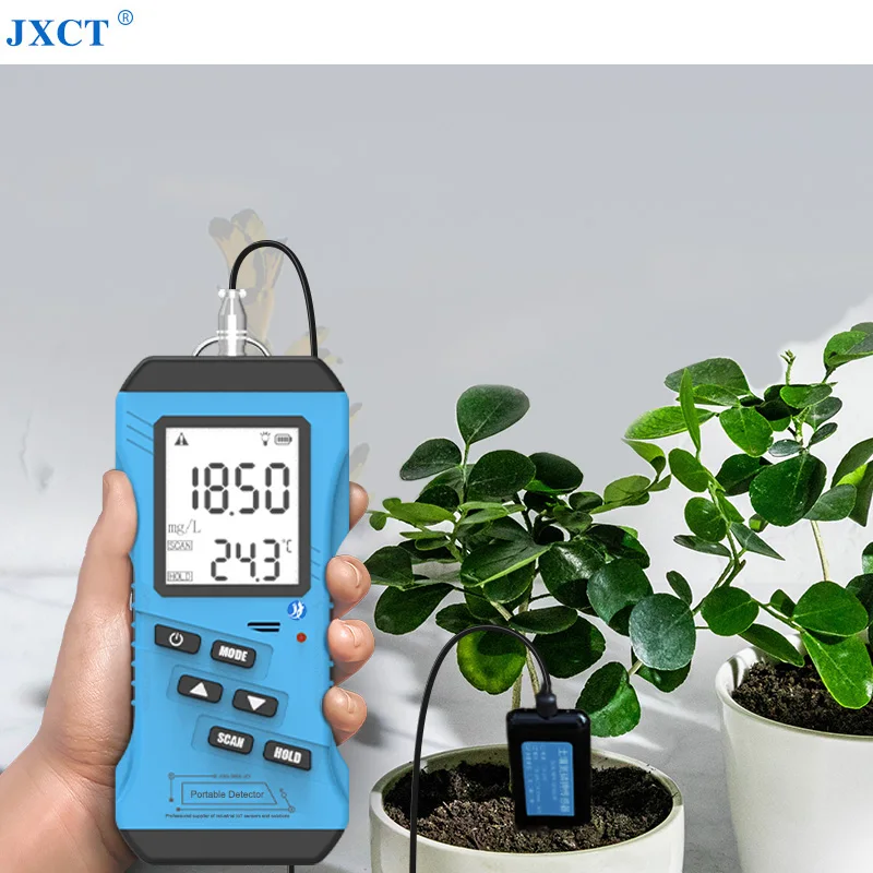 New Design Soil PH EC NPK Temperature and Moisture Sensor Meter with Handheld Platform