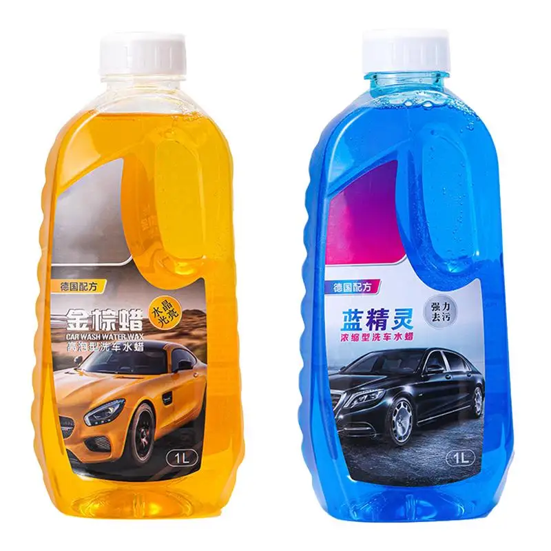 

Car Wash Foam High Foam Concentrated Effective Soap for Car Multifunctional Spot-Free Shine Cleaning Water 1L Car Maintenance