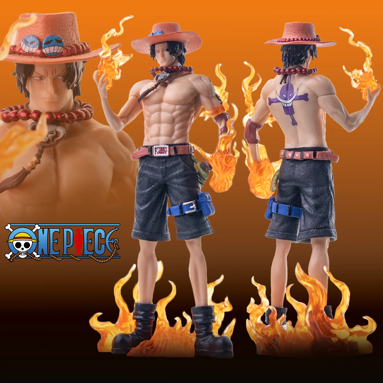 figura-de-acao-one-piece-portgas·d·-ace-colecionaveis-pecas-de-exibicao-figuras-de-anime-presentes-de-natal