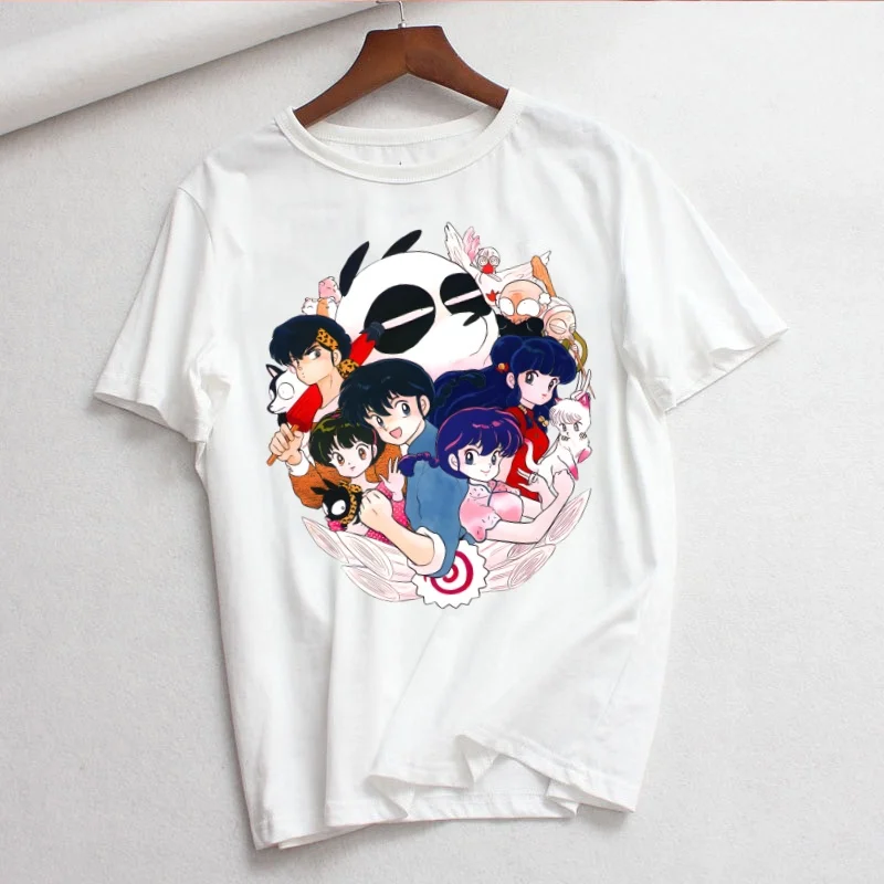 Ranma 12 Shampoo Rumiko Takahashi Women T Shirt Casual Funny Tshirts Kawaii Tees Top Hipster Female Harajuku Short Shirts