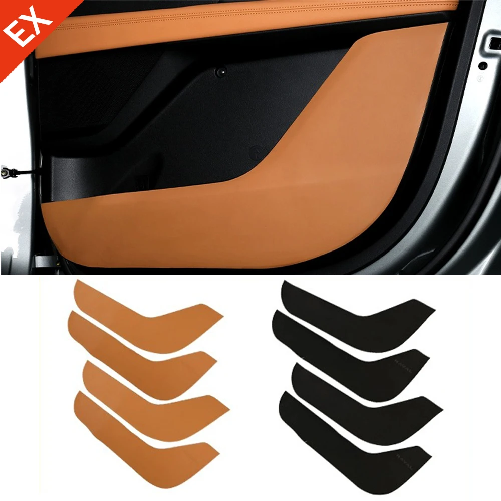 

Для GWM Haval H5 2024-2026 накладки на дверь автомобиля из искусственной кожи с защитой от ударов: защита боковой панели для защиты от грязного украшения