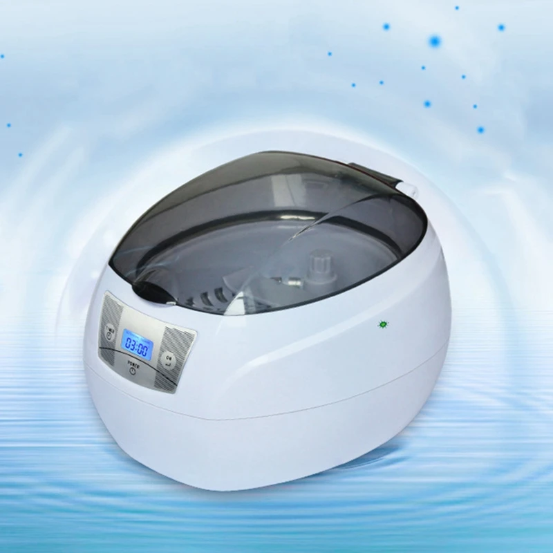 Ultrasonic Jewelry Cleaner Machine 750Ml 40 Khz Professional Cleaner Multi-Purpose For Jewelry Glasses Watches