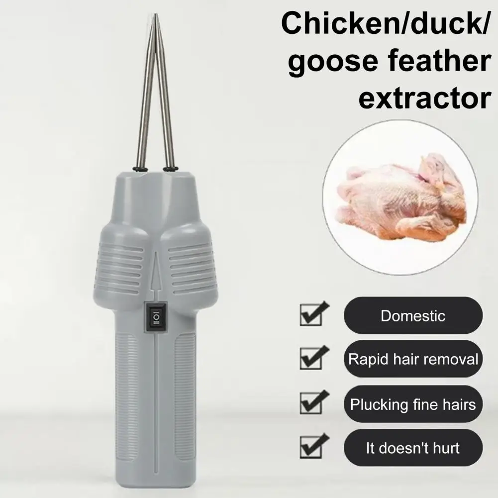 Electric Quick Chicken Plucker Portable Handheld Poultry Feather Remover Rechargeable Small Automatic Hair Puller Machine Waterp