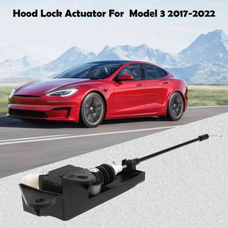 Actuator Release Cable for 2017‑2022 1098789-00-D Front Hood Lock Auto Car Locking Mechanism Accessories