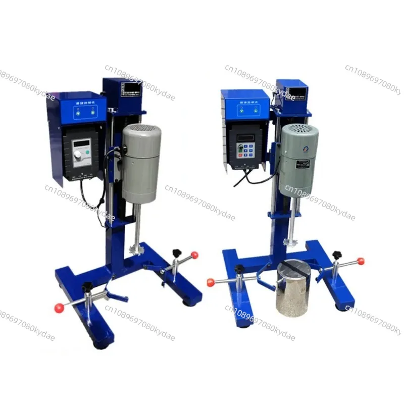 750W 8KG  Stirring Machine Multi-purpose Disperser Digital Display Timing Automatic Lifting High-Speed Frequency Conversion
