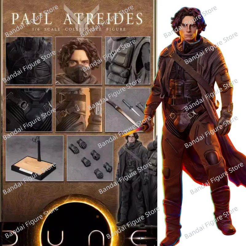 

Stock AUG TOYS DL003 1/6 Scale Paul Atreides Action Figure Fiction Movie Handsome Boy Cloth Delicate 12" Full Set Soldier Model