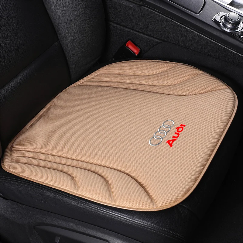 Car Front Rear Seat Cover Anti-Slip Breathable Protection Cushion For Audi Sline TT RS A4 B7 B8 B9 A3 8P A5 A6 C6 C5 C7 A1 A7 A8 view 5