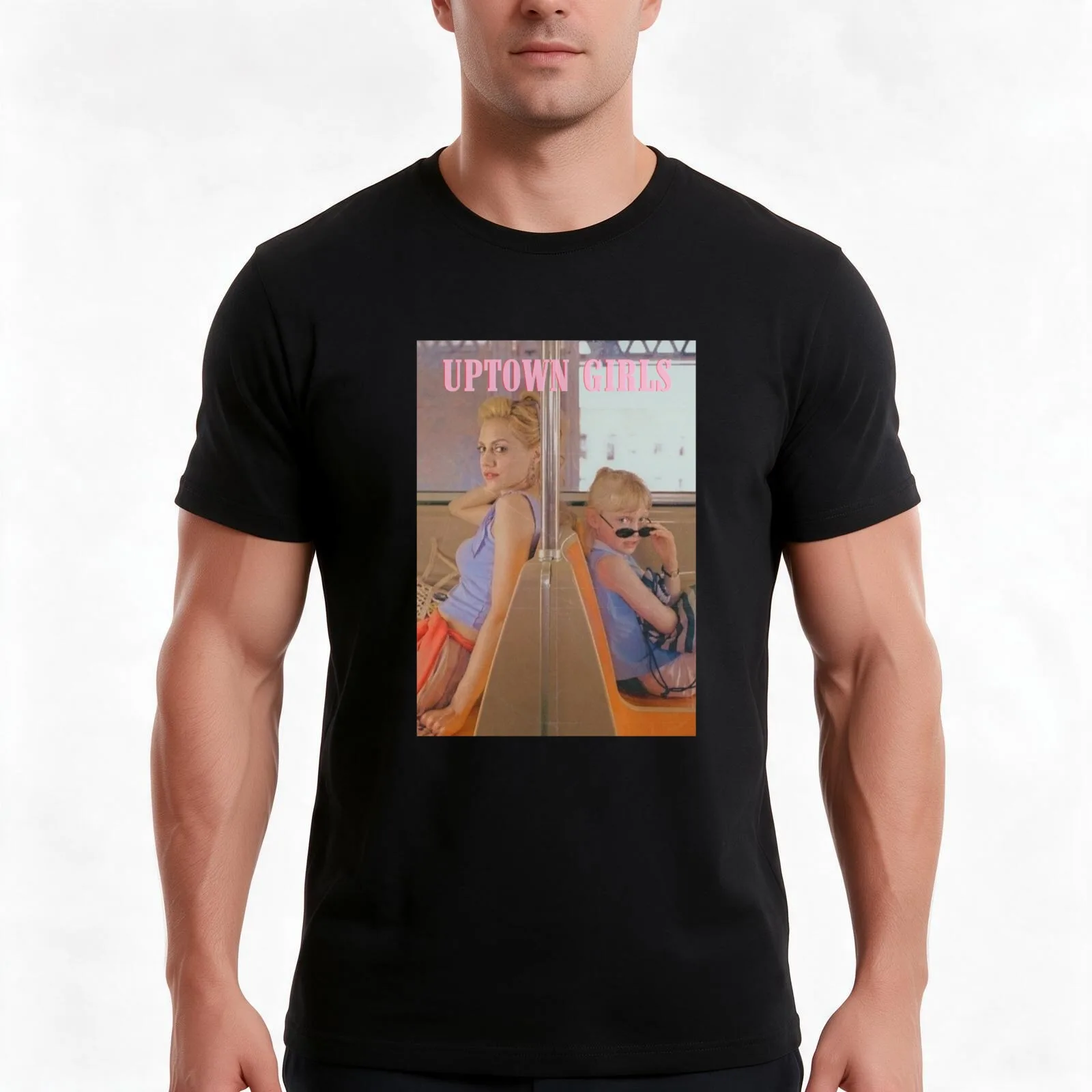 Uptown Girls 2003 Vintage T-Shirt, Summer Casual Cotton Tee, Oversized Streetwear Tops, Vintage Graphic Print, Unisex Men Women