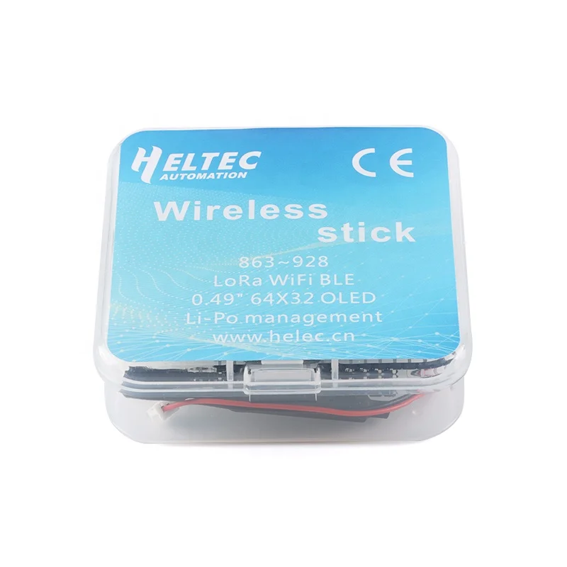 Heltec LoRa 개발 보드 433-470MHz 868-915MHz WIFI BLE ESP32 무선 스틱 SX1276 Arduino용 안테나 포함