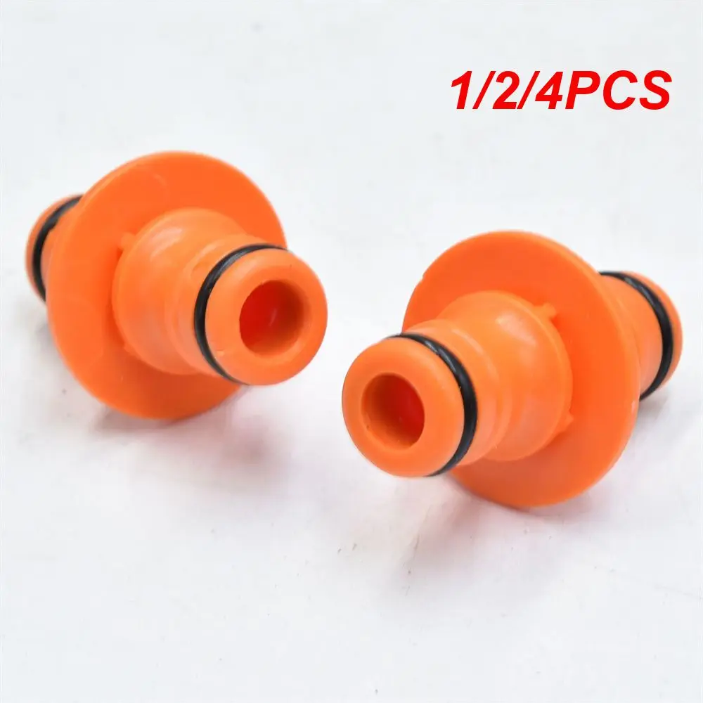 

1/2/4PCS MUCIAKIEClick Double Quick Male Adaptors Garden Irrigation Hose Coupling End Fittings Watering Accessories Connectors