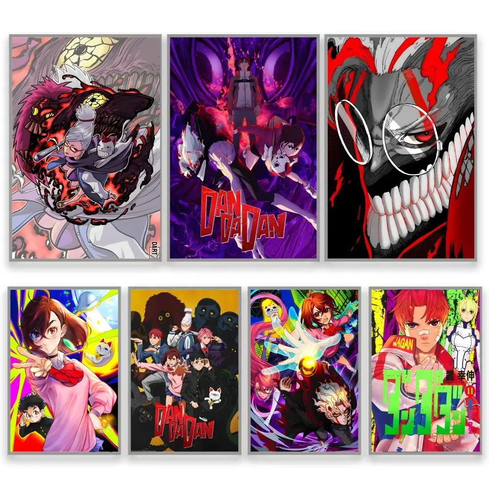 D-Dan Da Dan Anime High Resolution Poster Cheap Home Decor Interior Design Accessories Poster