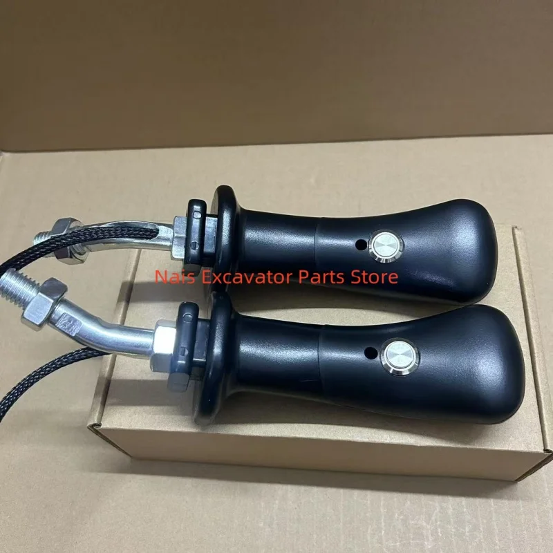 สําหรับรถขุดคุณภาพสูง accessoriesmodified ไม้ CLAMPER ไม้ Grabber Iron Grabber จอยสติ๊กสี่ปุ่มจับยาง