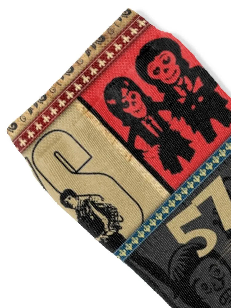 The Kinks Band Photo Collage Socks Heating sock cool halloween heated Socks Male Women's