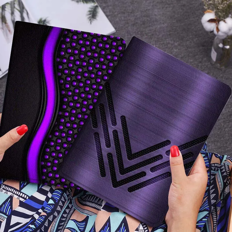 

Purple Cool Glossy Pattern For Xiaomi Redmi Mi Poco Pad 2 5 6s 7 7s Ultra Pro Max 14 12.4 12.1 inch Soft Tablet Case Gift