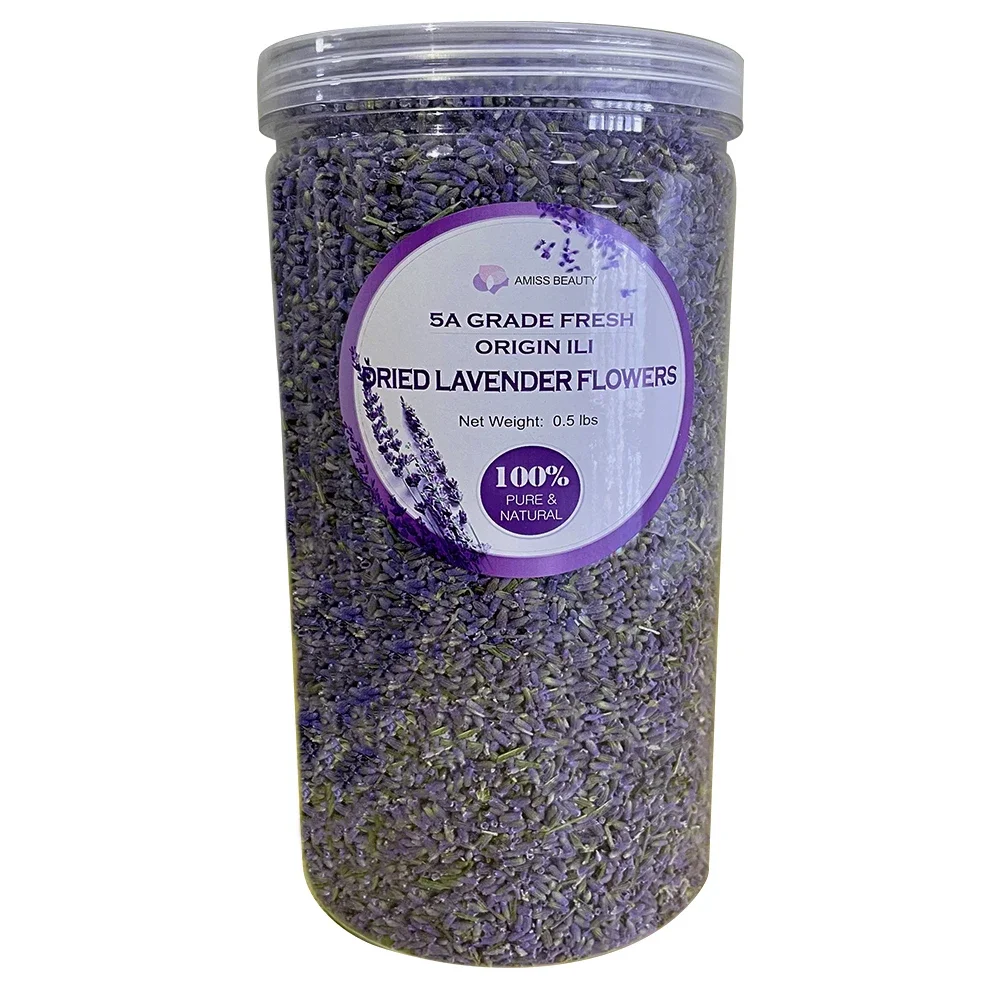 2Lbs Premium Quality Dried Lavender 5A GRADE Lavender Flower Buds for Sachet DIY Wedding Party Decoration Soap DIY