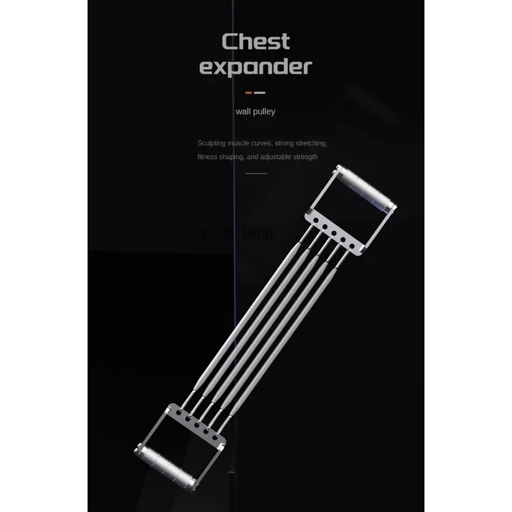 304 Stainless Steel Spring Chest Expander Chest Expansion Fitness Equipment Home Exercise Chest Muscle Arm Strength Exercise