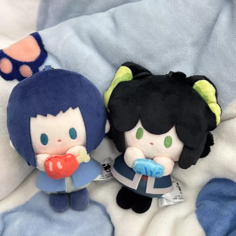 

BilibiliGoods Plush Dolls The Legend Of Luo Xiao Hei BabyQ Series Cute Stuffed Anime Character Bag Pendant Daily Decoration