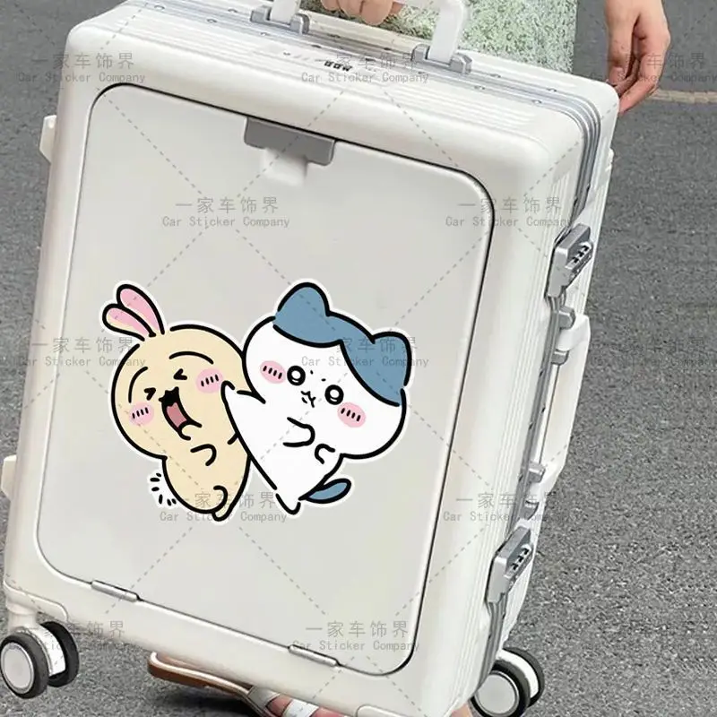 ちいかわステッカー装飾絵画車のスクラッチカバー車のステッカークリエイティブうさぎ八文ホリデーギフトステッカー