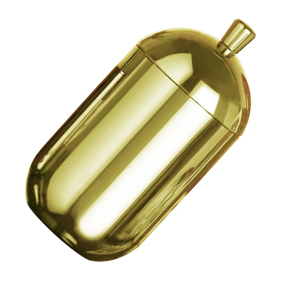 

Пустая бутылка-диффузор для эфирного масла, ароматический контейнер из нержавеющей стали, дизайн с золотой крышкой, домашний дозатор аромата, элегантный декор