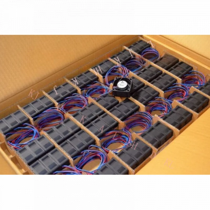 N لـ Delta BRUSHLESS 4020 EFB0412MD -R00 MODEL Fan DC12V 0.10A 3-Wire Lead #3