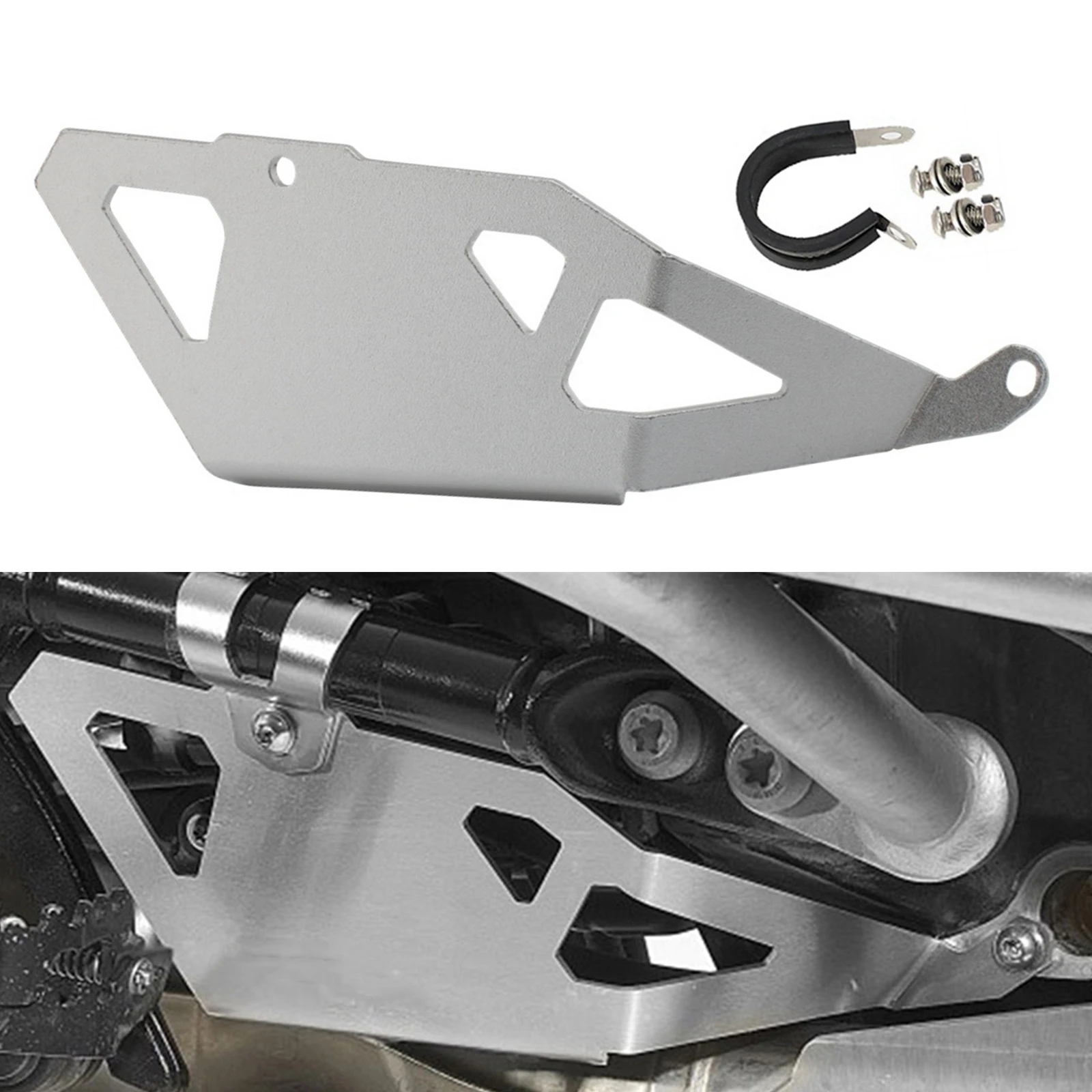 

For BMW R1250GS/R1200GS/ADV 2013+ Motorcycle Flap Control Exhaust Valve Protection Guard Plate Cover