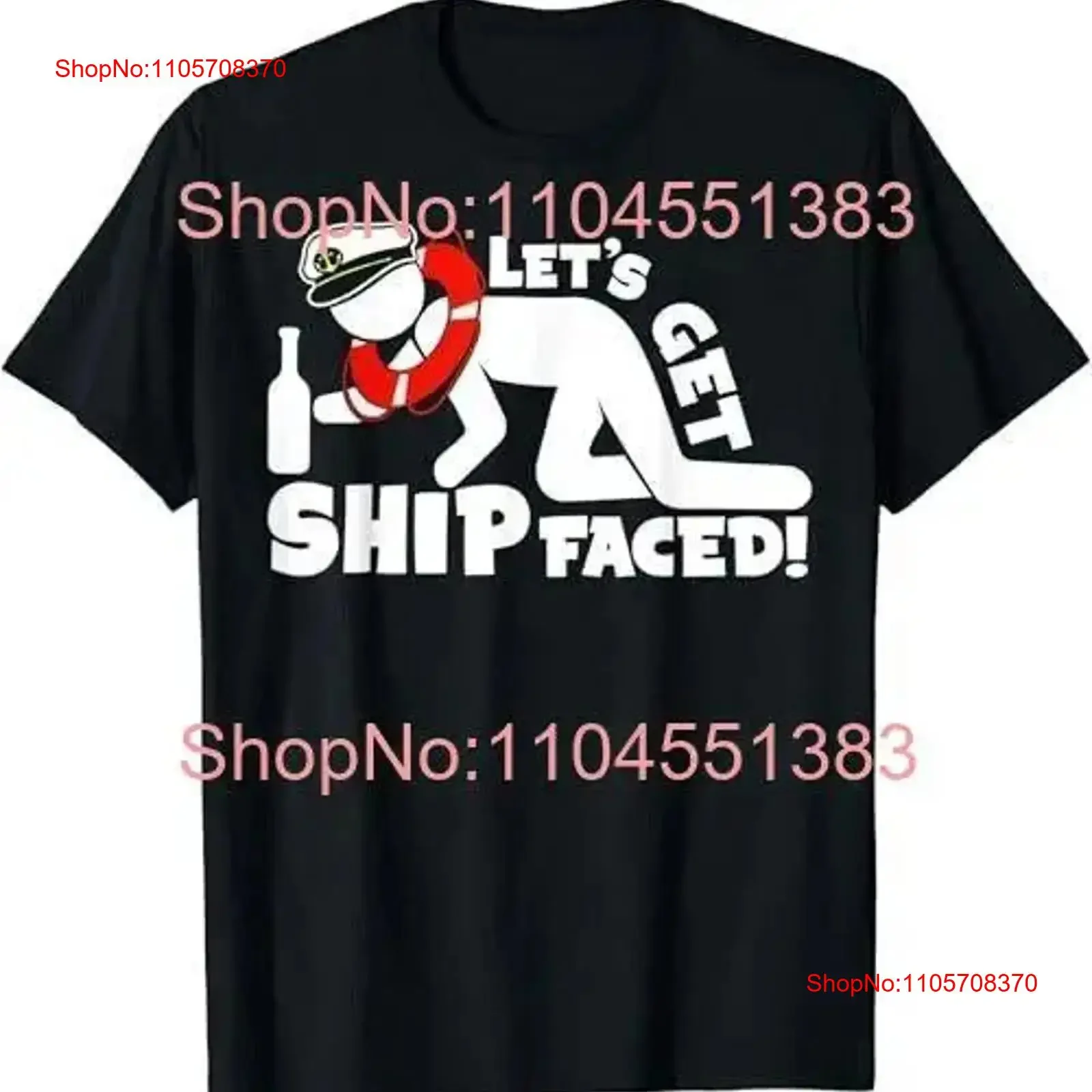 Lets Get Ship Faced Family Cruise Vacation T Shirt vintage Washed Stylish Unisex designer clothes Soft Casual Stretched