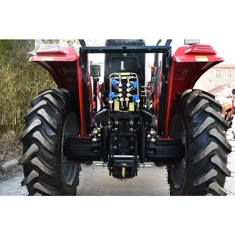 50HP 4WD Farm Maintenance Tractor Durable Structure For Garden And Farmland Management