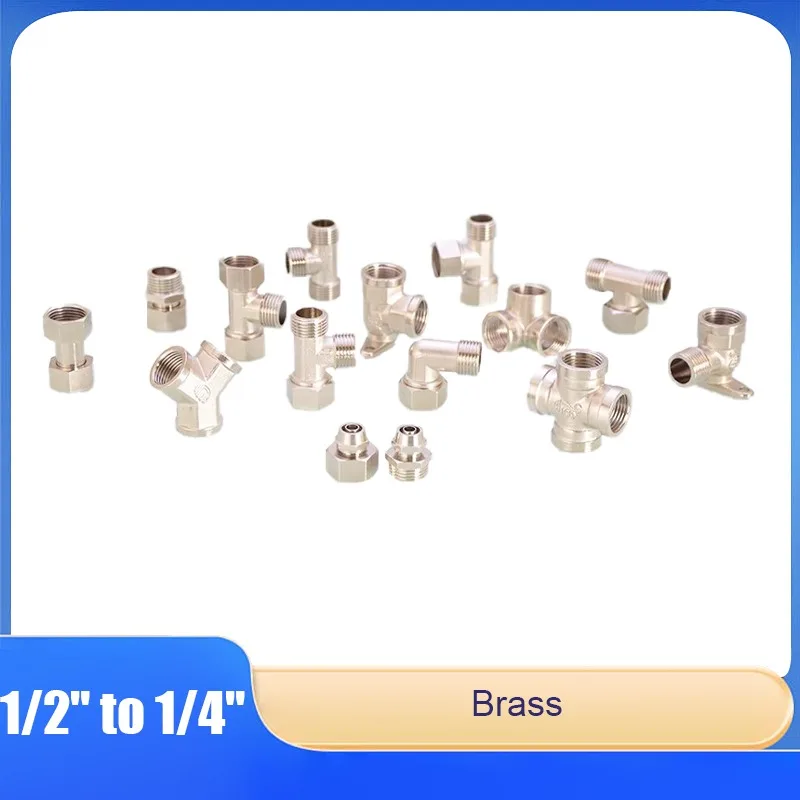 

4 Points to 2 Points PE Pipe Water Purifier Joint Accessories Live Direct Elbow Tee Pure Water Machine Direct Drink Accessories