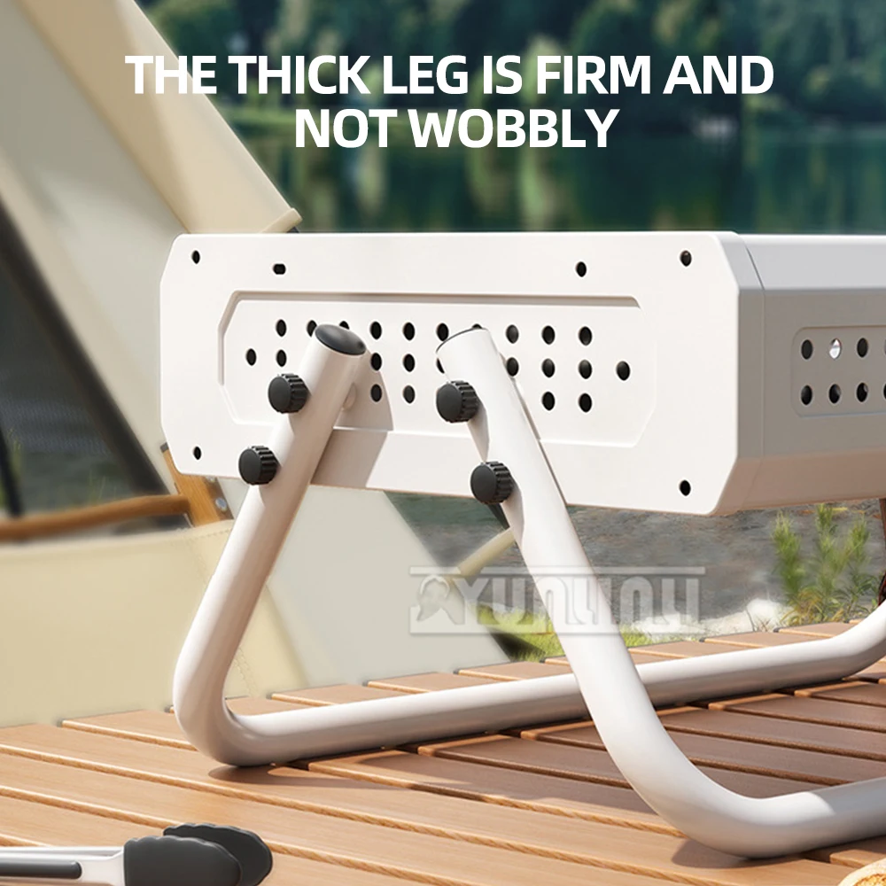 رف شواء محمول ، موقد شواء خارجي ، موقد طهي شاي قابل للطي ، أدوات شواء منزلية