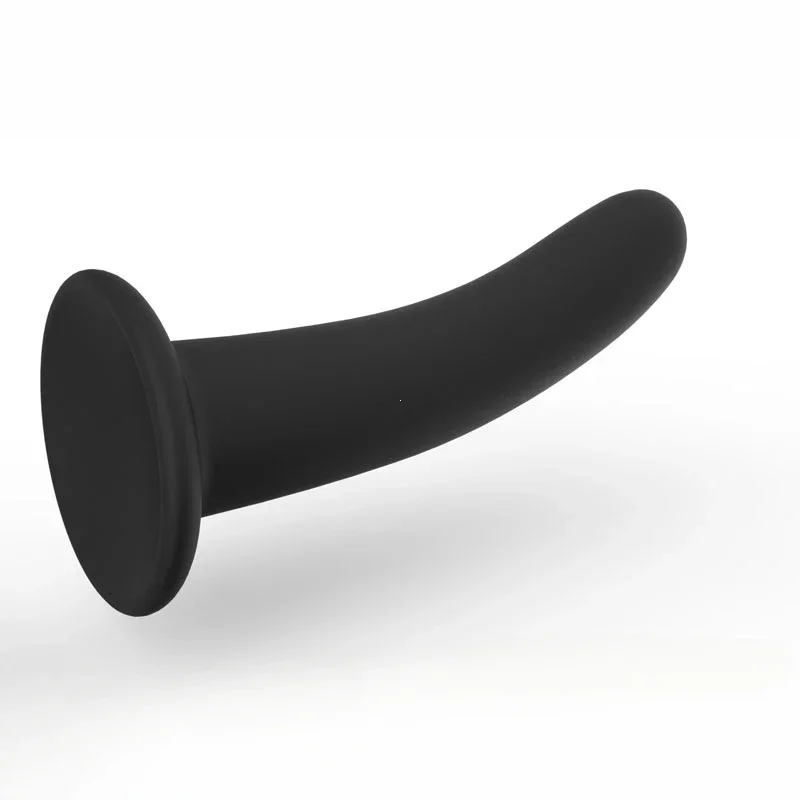 الشرج بعقب المكونات 3 أحجام الشرج المقابس التدريب قضبان اصطناعية بسيطة مع كوب شفط قوي الشرج الجنس لعب للمبتدئين إلى المستخدمين المتقدمين