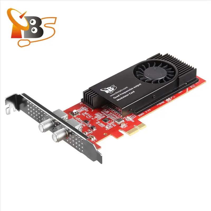 TBS6214 ISDB-T Quad Modulator PCIe Card