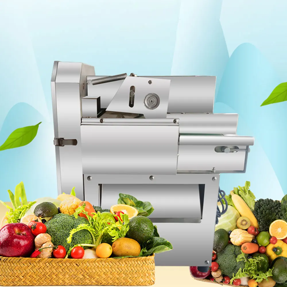 Автоматическая картофелерезка, многофункциональная овощерезка, коммерческая машина для резки лука, перца