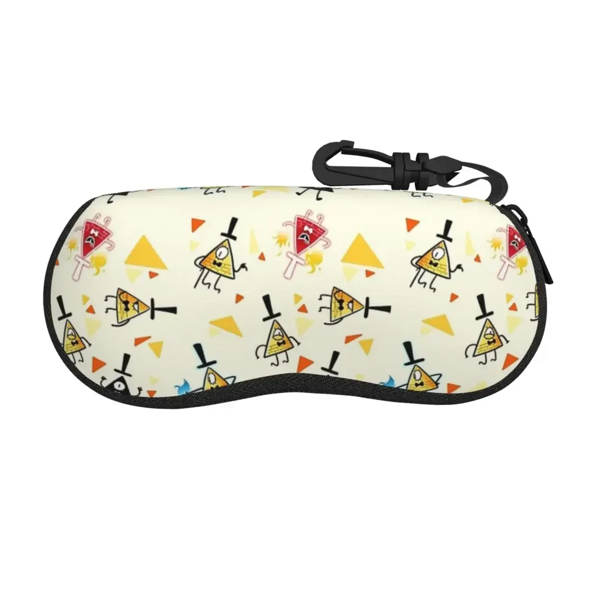 

Bill Cipher Shell Glasses Case Protector Sunglasses Box Women Men Soft Eyeglasses Bag Pouch