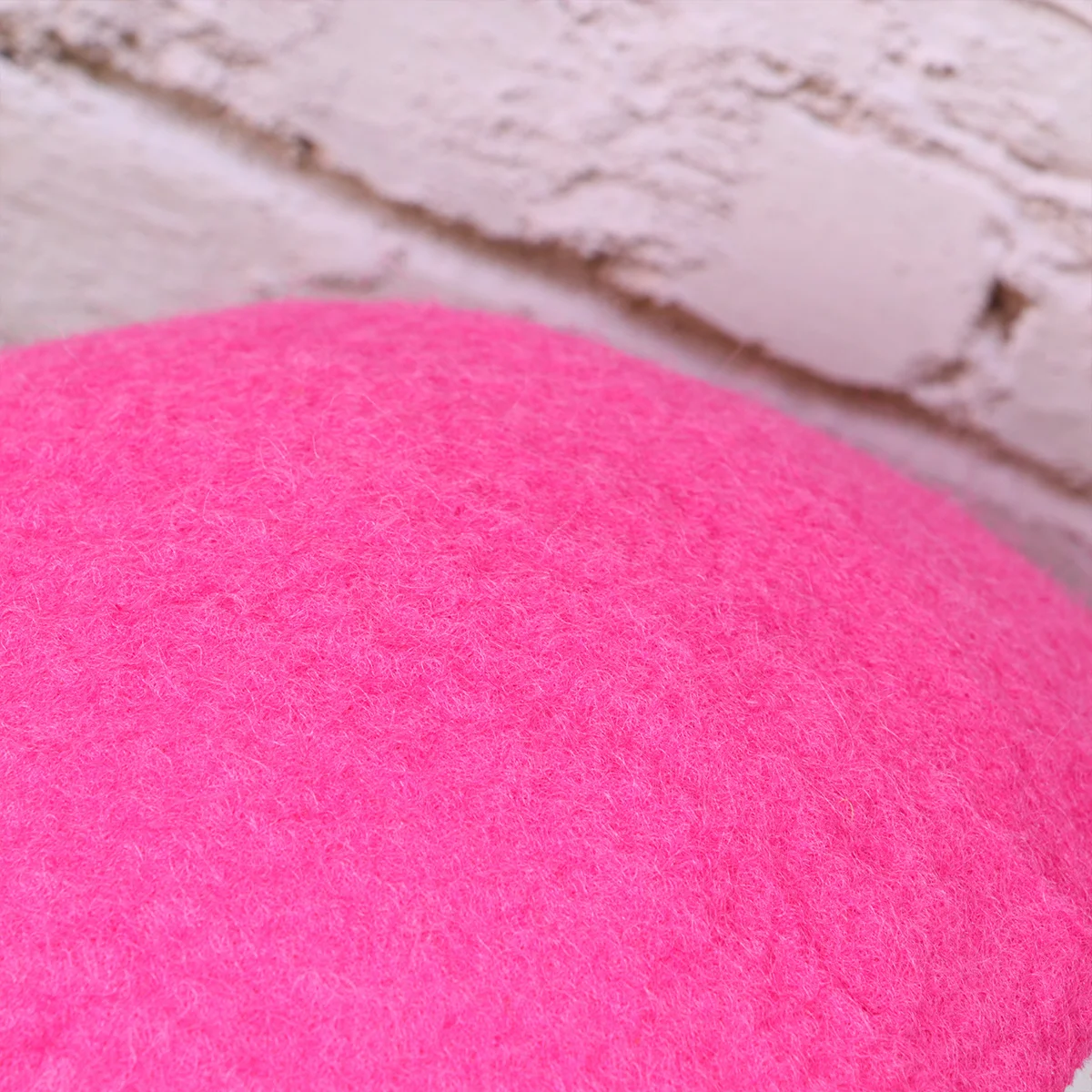 1Pcs Large Inflatable Tennis Ball 20cm Rubber Flannel Surface Durable for Outdoor Sports Pink Tennis Ball