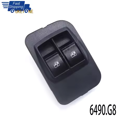 Front Left Electric Window Lifter Control Switch for 2008-2018 Fiat Fiorino Peugeot Bipper Citroen Nemo 6490.G8 Car Accessories