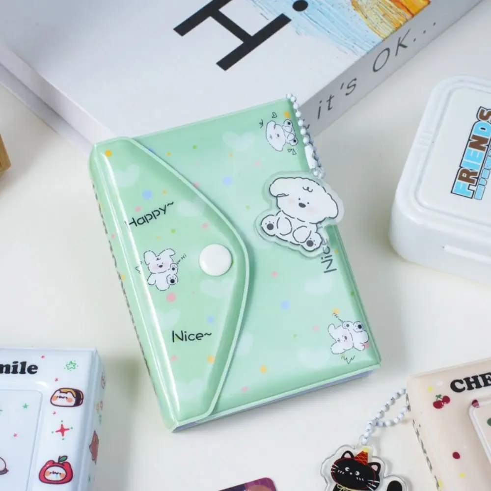36Card Slots Envelope Photo Album Cartoon Animals 3 Inch Small Card Collection Book Ins Waterproof Business Card Book Photocard